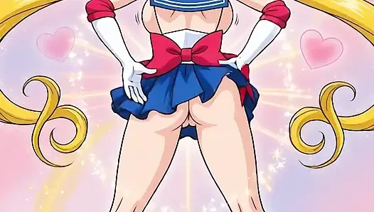 Pelaut moon menggoyangkan memek botaknya yang sempit
