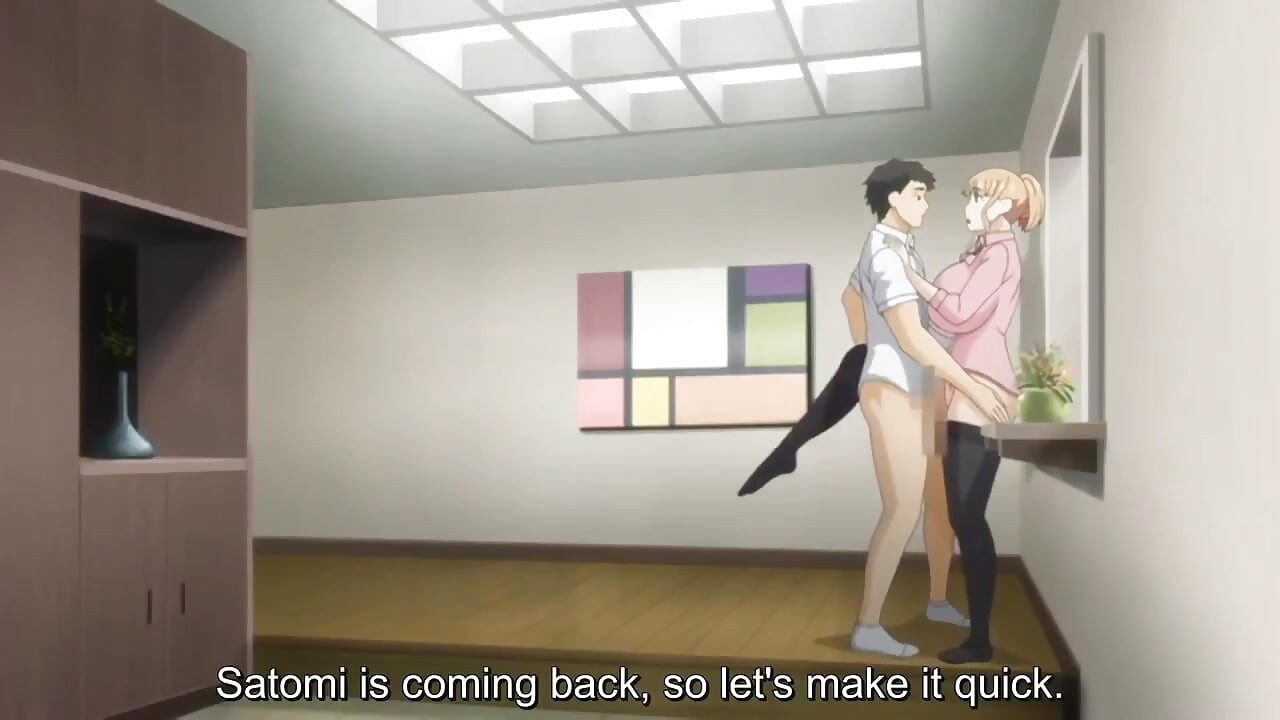Busty stepmom seduce stepson hentai , Hajimete no Hitozuma Episode 5