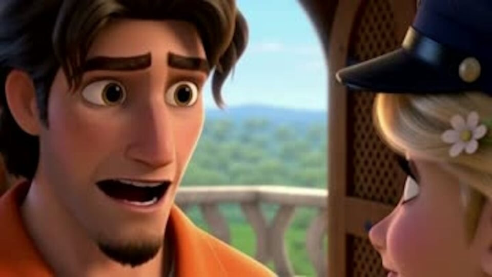 Flynn Rider x Rapunzel: A Steamy First Blowjob Scene