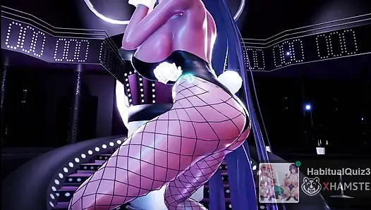 MMD R18 Karin Tsunodate Ah да Oppai зайчик трахает жесткий дилдо старую королеву Furry, бдсм, Ntr жена неверная хентай
