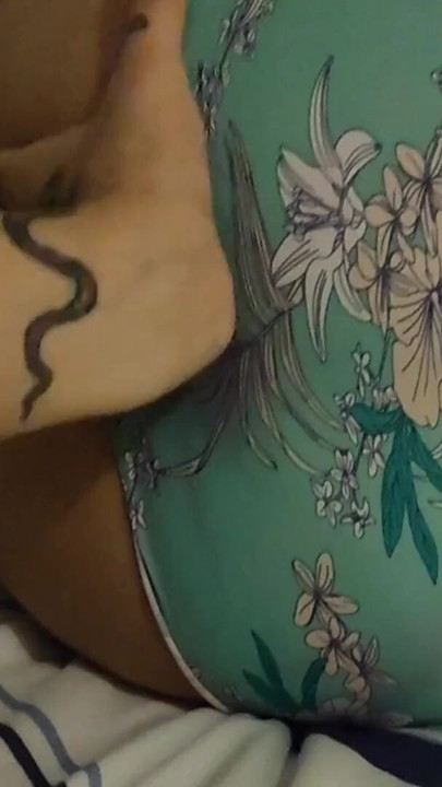What a fucking sexy panty my girlfriend uses in the night, that ass is nice! | Clip 1