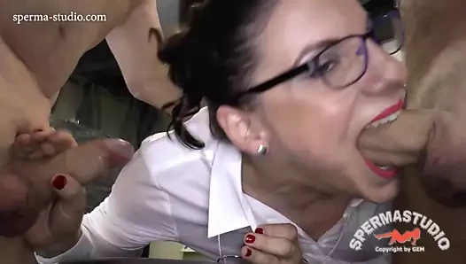 Sperma-Studios Cum & Creampie Secretary Nora - Short - 10226