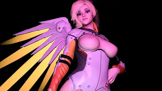 Прилавочный танец костюма Overwatch Mercy