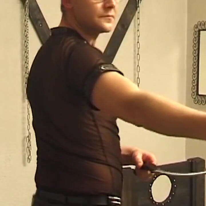 Mature Redhead MILF Endures Needles and Heavy Weights