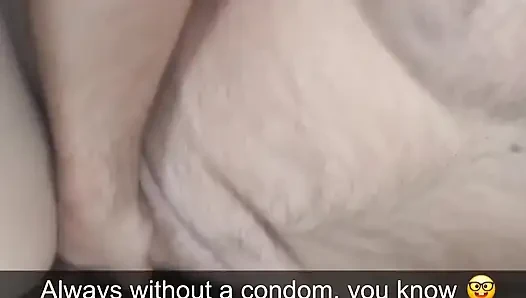 18 yaşındaki hayranım içine bir bebek koymak için yalvardı