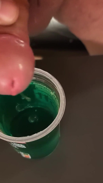 Unforgettable moment from "Cum with Food #2 Jelly Woodruff With cum"