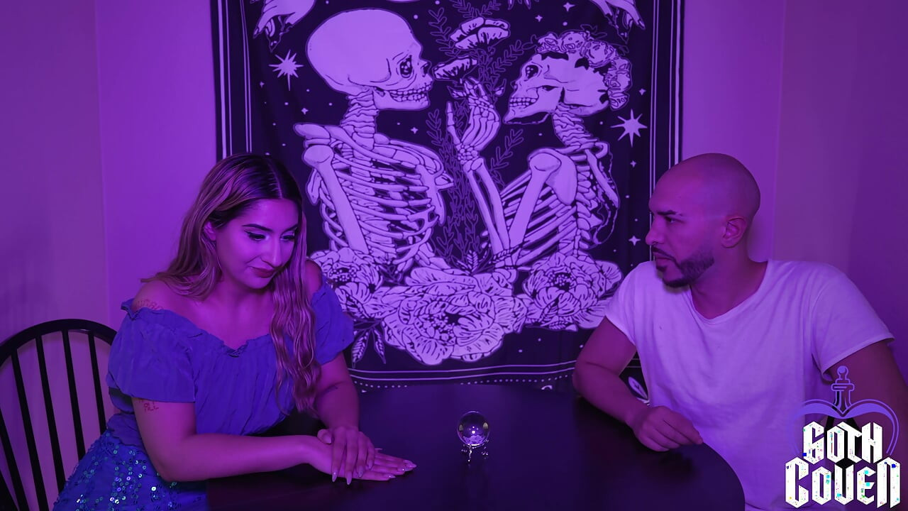 Heartbroken man rebounds with sexy fortune teller