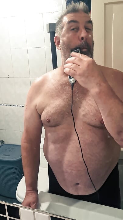 Before the Fight - Silver Stepdaddy Boxer POV