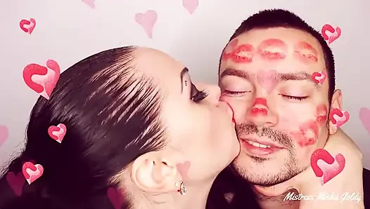 Valentines face and body kissing compilation!