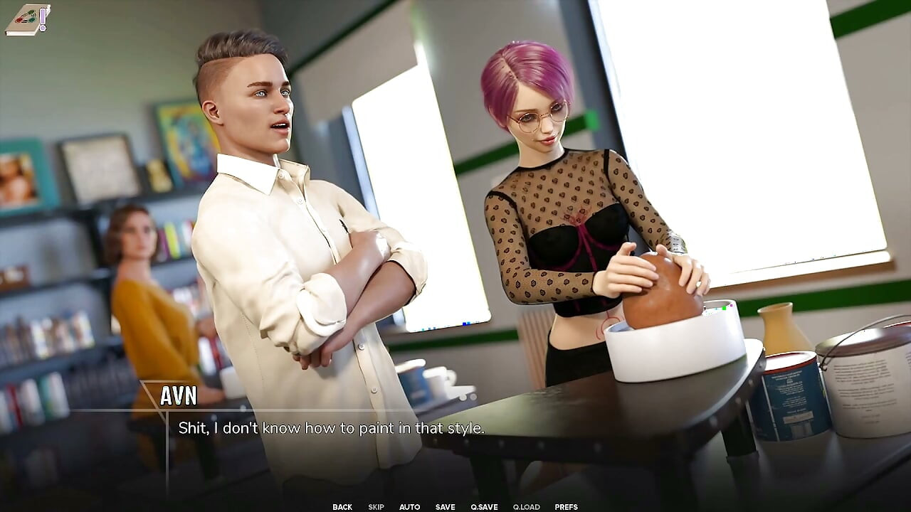 Taboo University 10 - Delphia Flashed Her Tits