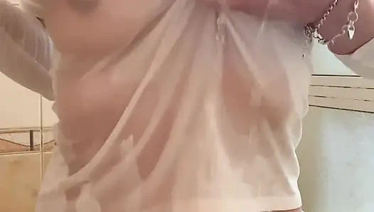 A shower with a happy ending