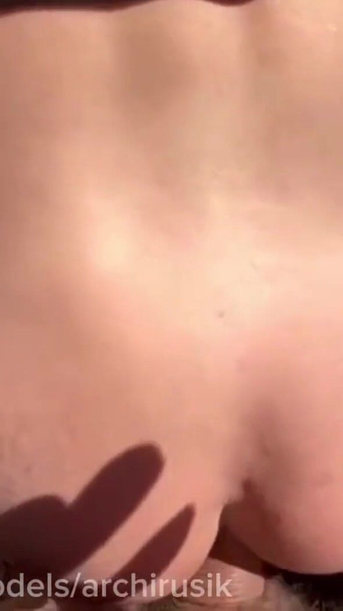 Daddy bear dragged a twink into an abandoned house and fucked his holes | Clip 1