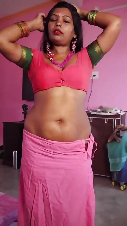 Mami Ki Lal Sari Dekh Ke Land Khada Hogya Hardcore Chudai with Mami