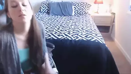 Cute teen farting just for you