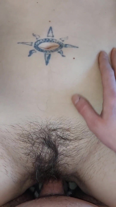 my hairy pussy was really wet in the end | Clip 2