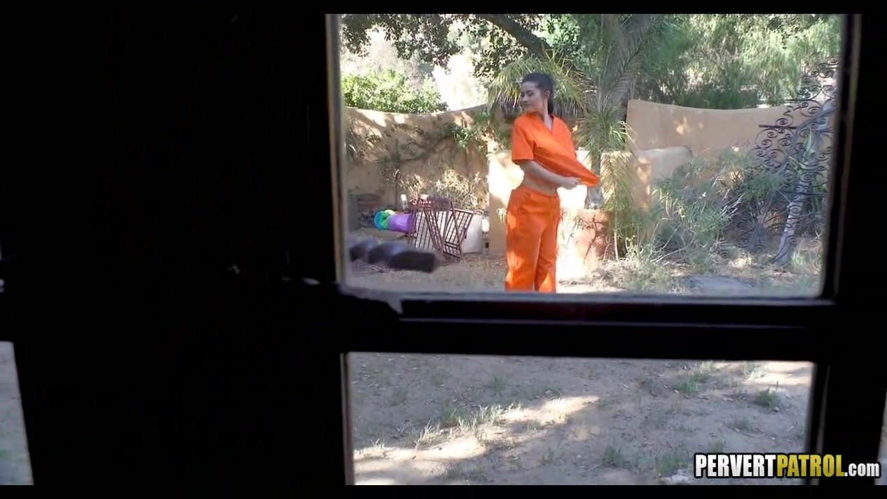 Crazy Girl inavdes His house