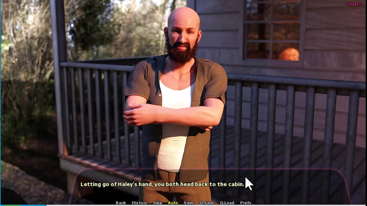 Haley Story #12 - Haley gave Johannes a blowjob. Hayley, Mr Andrew and Johannes went out and Johannes fucked Hayley hard
