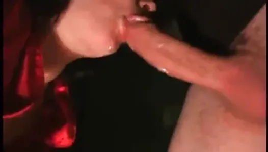 Suck My Cock With Her Red Satin Blouse , Part 1
