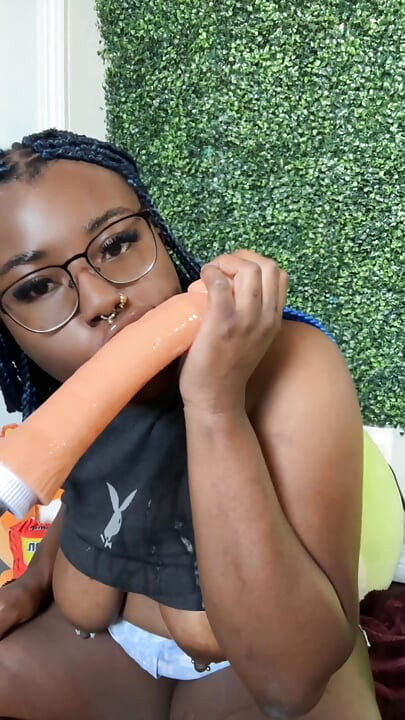 Ebony Girl Face Fuck