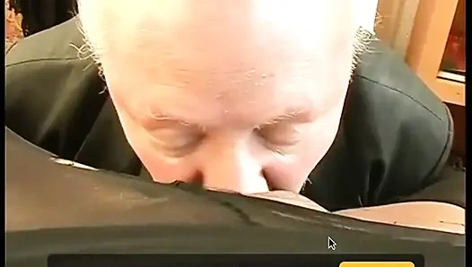 Old Lecherous Has Only Sex on His Mind During a Job Interview with a Big-breasted Applicant