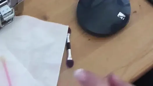 Make up and cleaning face