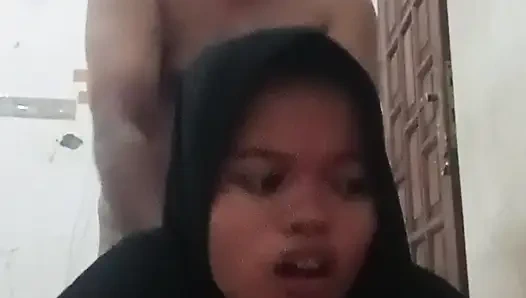 18-year-old hijab student who is hyper sex