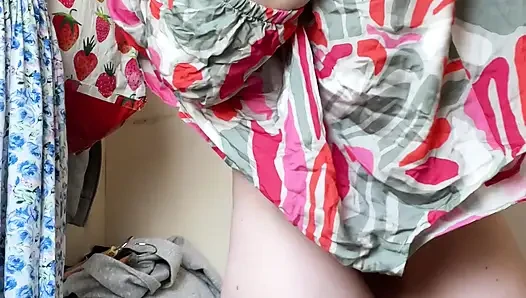 Sexy, Toned, Girl-next-door Is Like Goldilocks Trying on New Clothes!
