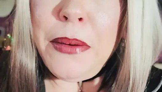 Blonde Babe Tina Snua Is In PVC & Smokes A Cigarette In Fishnet Gloves - Glove Smoking Smoke Rings OMI Snap Inhales