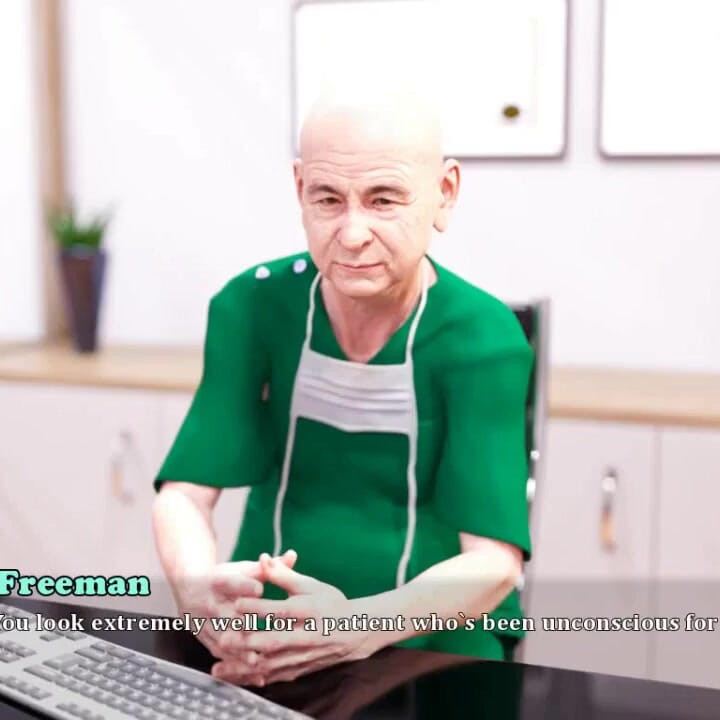 Amnesia: guy, a sexy nurse, and his stepsister in the hospital ep.18