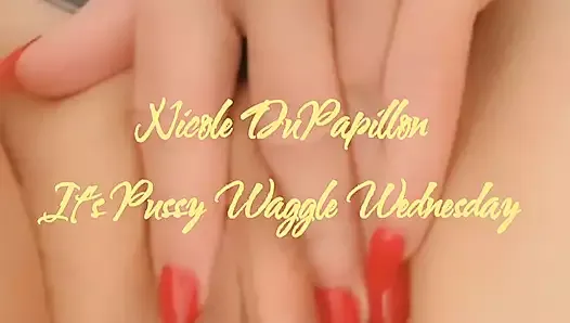 Nicole DuPapillon UK's Longest Labia  - Pussy Waggle Wednesday