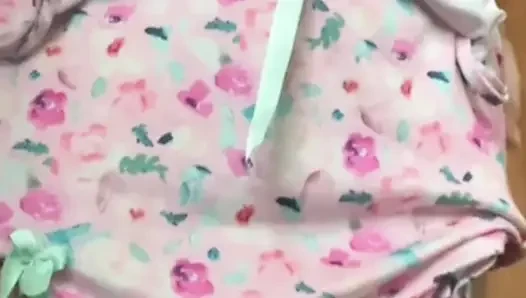 TEEN 18 IN PAJAMAS. Masturbation