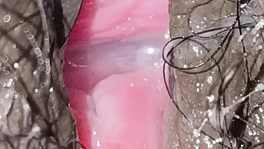 Fühle Den Atem in Vollem Sperma in Der Indischen Muschi