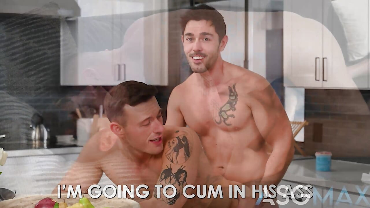 Pride studios - semental de oficina se relaja después del trabajo superando al sumiso musculoso