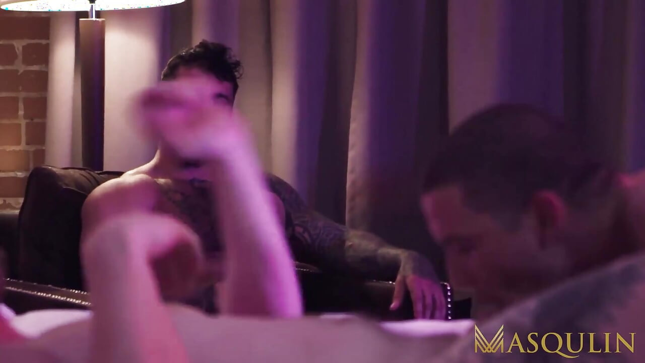 MASQULIN - Markus Kage watches Jay Dymel and Ryan Stone fuck