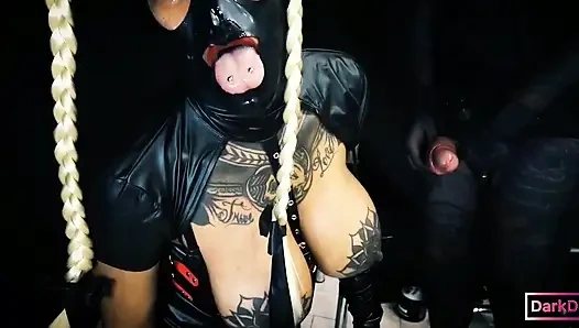 Извращенная королева шлюшка "Dark Dea" в минете и глубокой глотке, подборка, часть 2/2 (глубокая глотка-фетиш-минет, доминирование-женское доминирование)