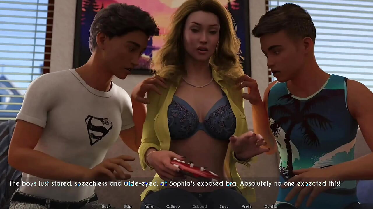 Meninos rasgaram a camisa da Sophia