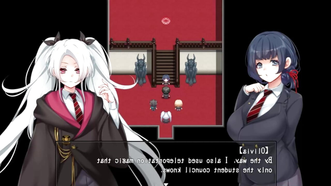 Amelie faller om och om igen En ändlös vecka i Magic Academy hentai-spel ntr dildo stor rumpa cam girl hård knullning creampie