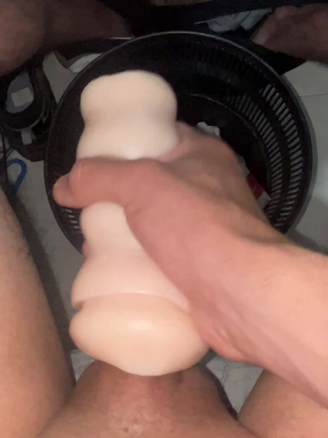 Playing with my cock