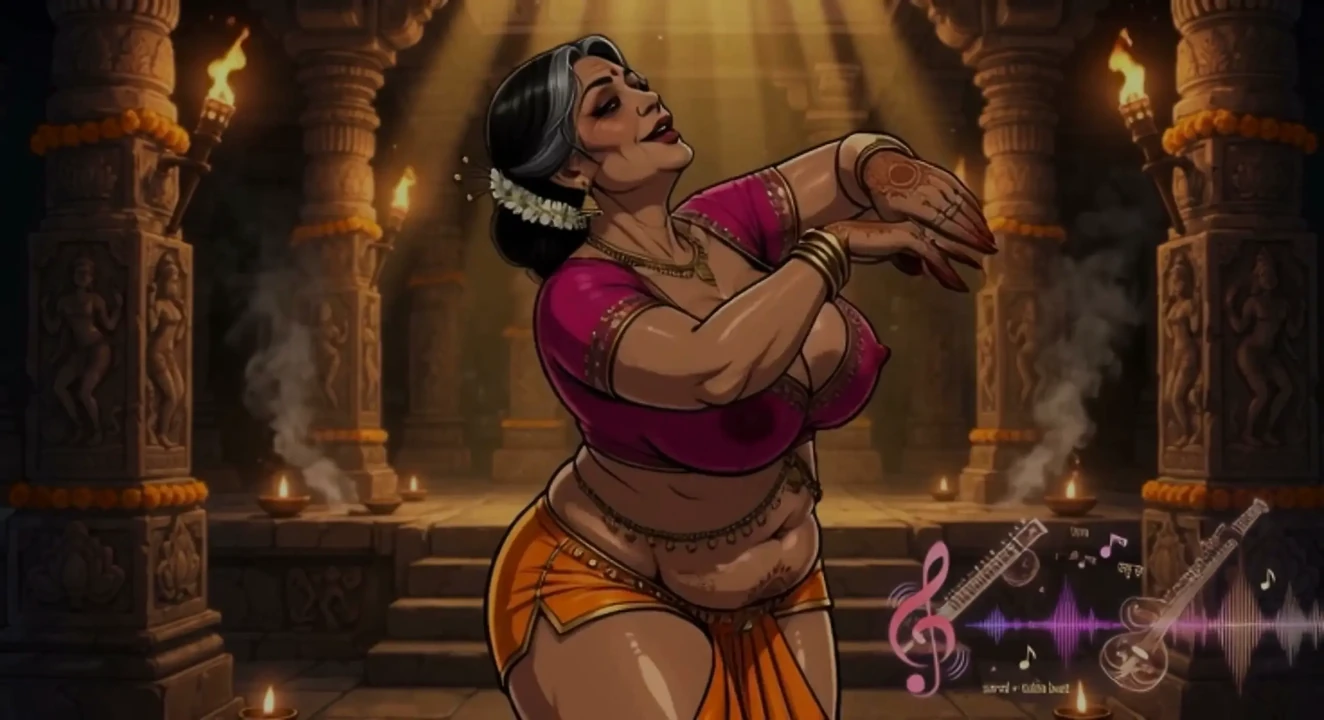 Huge Boobs Indian Animation
