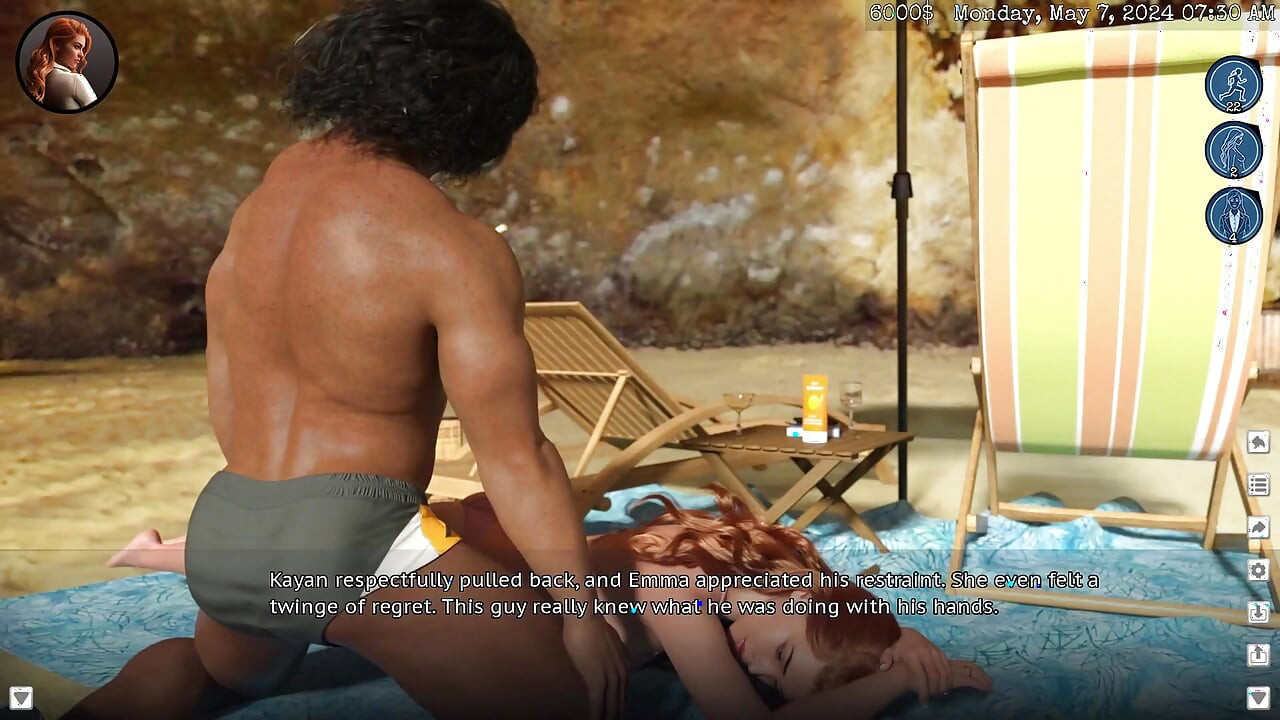 Boundaries of Morality - V0.500 - a Black Guy Applied Sunscreen on Emma