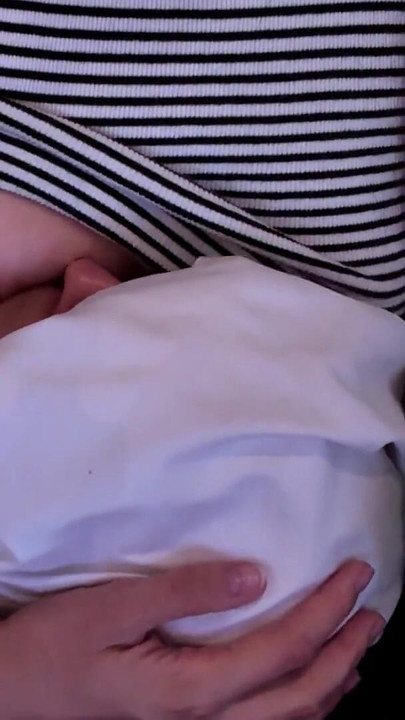 Captivating moment from "Stepmother breastfeeds her adult stepson"