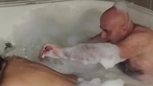 HOTTEST WET MASSAGE WITH ADAMANDEVE AND LUPO