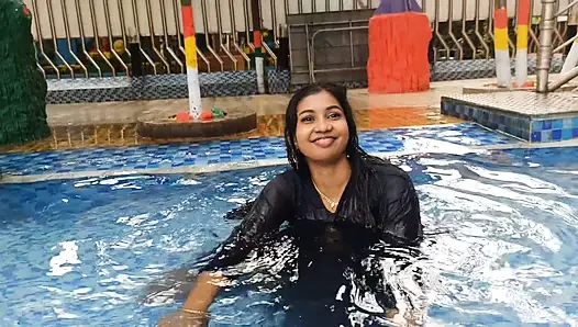 Indian vabi swimming pool sex video Real Bengali dirty taik
