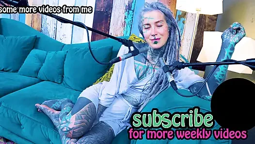 Aku lagi ngomongin tentang s - shame - asmr podcast sfw lagi ngobrol sama model tato rambut gimbal gotik