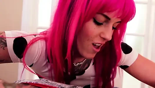 Teen Slut Gets Her Throat Fucked and Her Pussy Begs for Some Cum!
