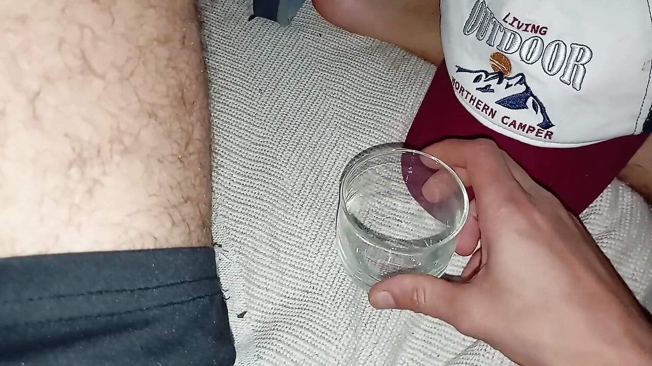 The Rich Big Cock Fucked the Glass Hard and the Internal Cumshot Was Massive