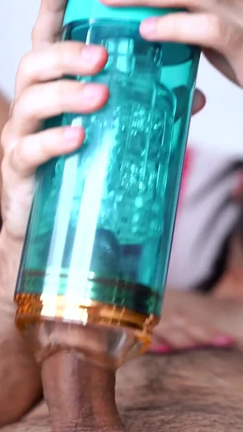 Spectacular moment from "This is like a blender for the cock! Review of Hayden from Honey Play Box"