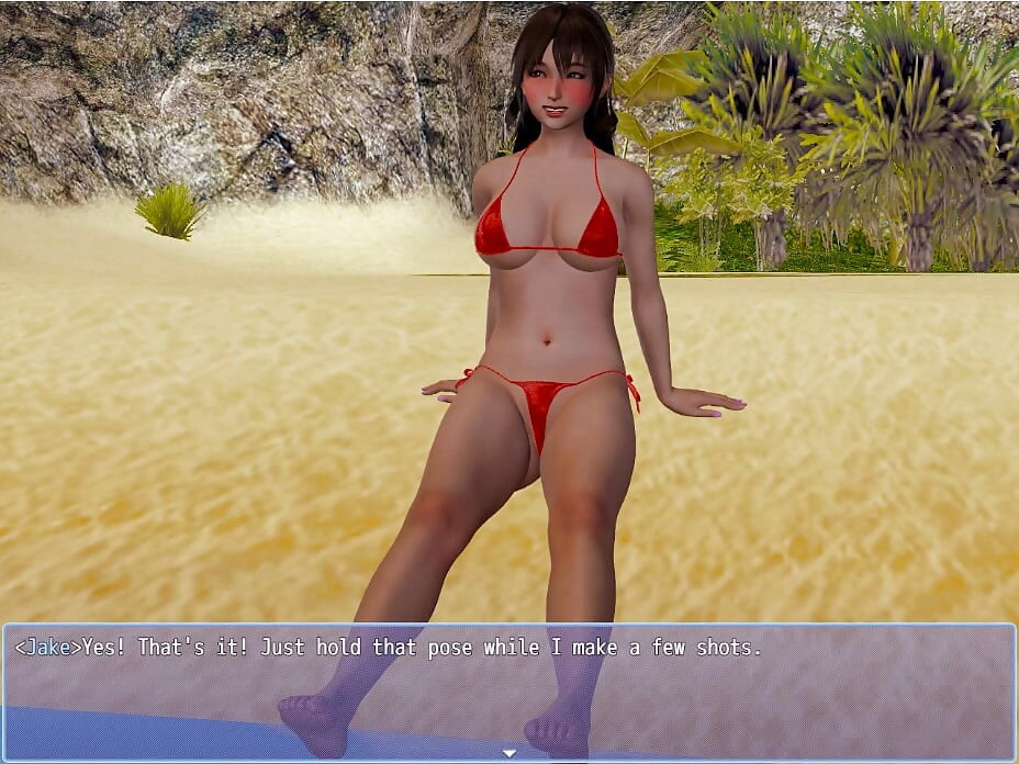 Coming of Ages - jogabilidade - rpg - sessão de fotos 5 - na praia