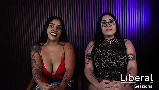 BUSTY AND BIG ASS FUCKED BY 3 MEN