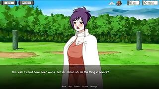 Entrenador kunoichi - entrenador de naruto (Dinaki) parte 105 a la caliente Lady Ninja le gusta correrse desnuda por LoveSkysan69
